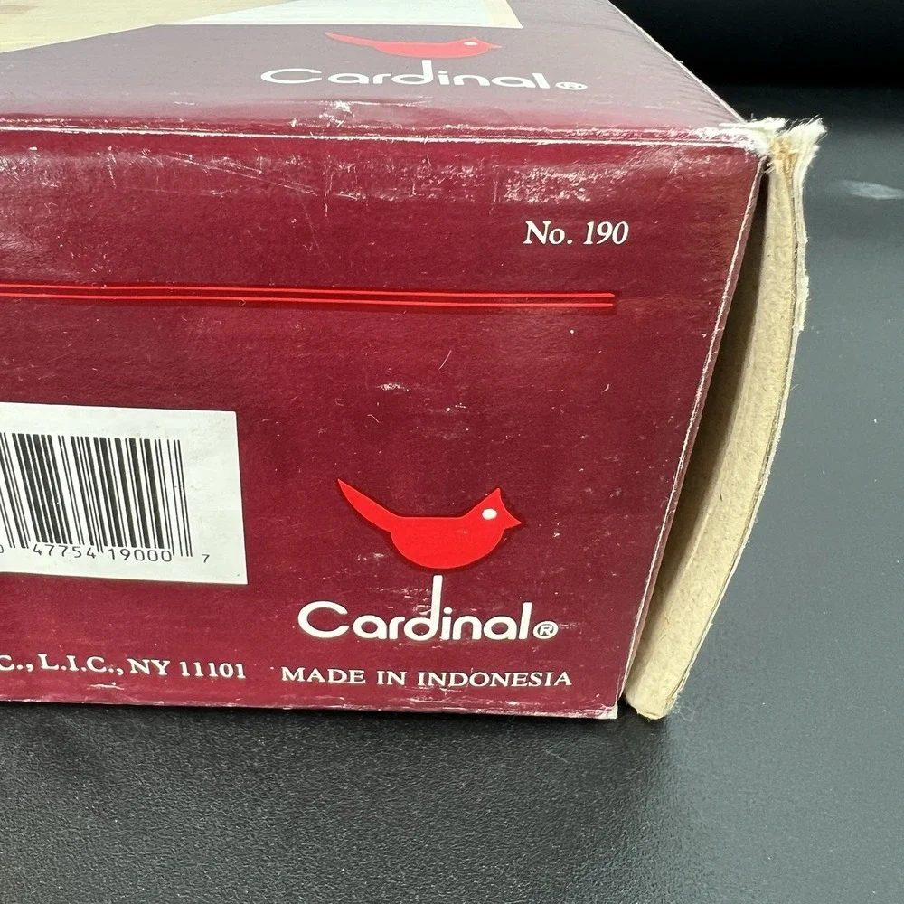 Labyrinth Wooden Tilting Puzzle Maze Game Cardinal #190 Premiere Edition 2 balls